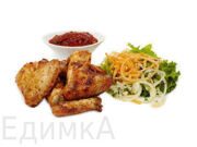 Крылья гриль  в медовом соусе 500 гр